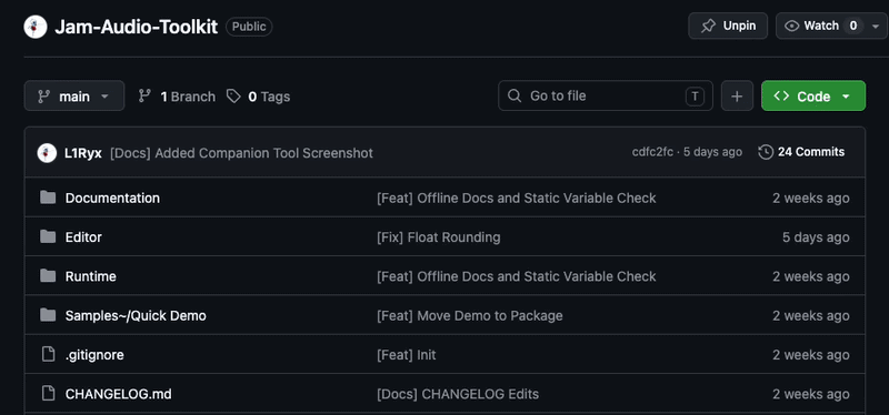 GitHub preview